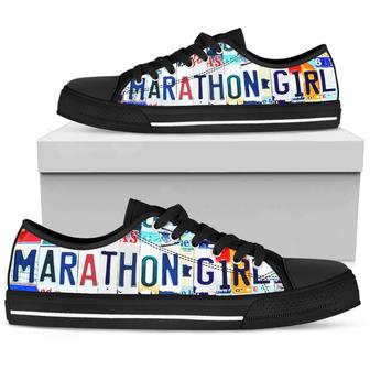 Marathon Girl Low Top Shoes - Monsterry AU