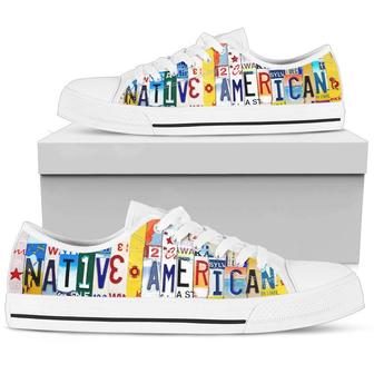 Native American Low Top Shoes - Monsterry UK