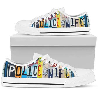 Police wife low top - Monsterry