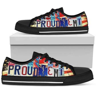Proud EMT Low Top Shoes - Monsterry