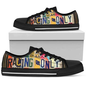 Racing Only Low Top Shoes - Monsterry