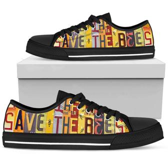 Save The Bees Low Top Shoes - Monsterry DE