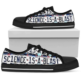 Science Is A Blast Low Top - Monsterry