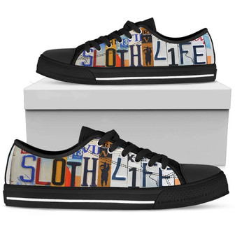Sloth Life Low Top Shoes - Monsterry
