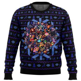 Smash Bros Christmas Brawl Ugly Christmas Sweater, Ugly Christmas Sweater For Men Women | Favorety CA