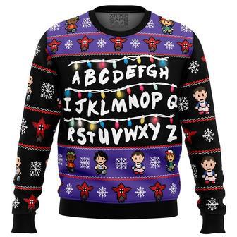 Stranger Things Ugly Christmas Sweater, Ugly Christmas Sweater For Men Women, ShopKetharses Shop | Favorety AU