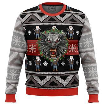 The Witcher 2 Ugly Christmas Sweater, Ugly Christmas Sweater For Men Women, ShopKetharses Shop | Favorety CA