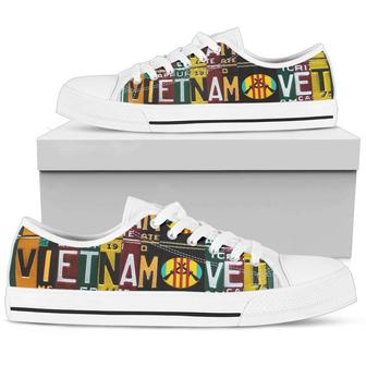 Vietnam Veterans Low Top Shoes - Monsterry CA