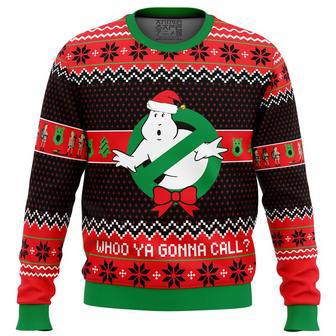 Who you gonna call? Ghostbusters Christmas Sweater, Ugly Christmas Sweater For Men Women | Favorety AU