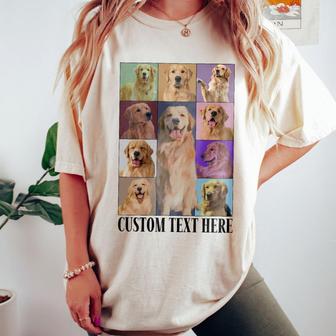 Custom E Tour Shirt Comfort Color Tshirt Bootleg Tee Personalized Dog Cat Name | Mazezy