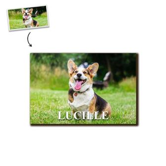 Custom Dog Mom Photo Wood Panel | Custom Photo | Dog Lover Gift | Personalized Dog Wood Panel | Seseable CA