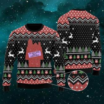 Do Not Open Until Christmas Ugly Christmas Sweater | Favorety UK