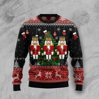 Nutcracker Christmas Tree Ugly Christmas Sweater | Favorety AU