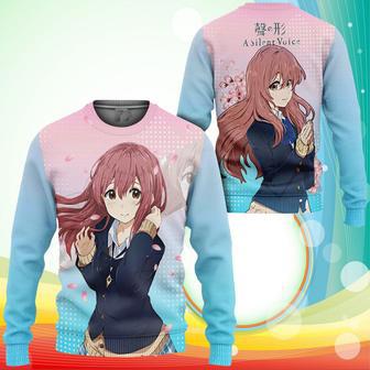 A Slient Voice Nishimiya Shouko Sweatshirt Anime Merch Stores | Favorety AU