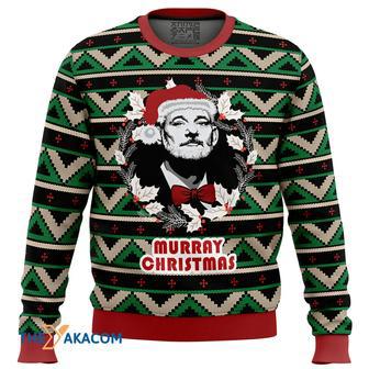 A Very Murray Christmas Gift For Fan Anime Christmas Ugly Sweater | Favorety AU