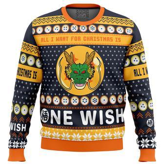 A Very Shenron Christmas Dragon Ball Z Ugly Christmas Sweater | Favorety AU