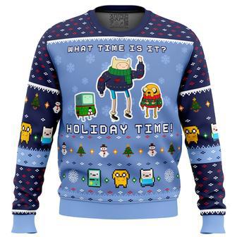 Adventure Time Christmas Time Ugly Christmas Sweater | Favorety DE