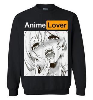 Ahegao Lovers Anime Manga Sexy Mdchen Gesicht Hentai Ecchi Sweatshirt | Favorety