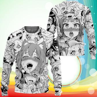 Ahegao Sweatshirt For Otaku Anime Clothes | Favorety CA