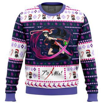 Akame ga Kill Akame Christmas Attack Ugly Christmas Sweater | Favorety UK