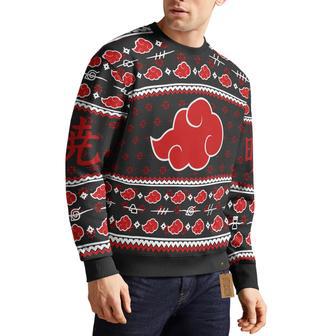 Akatsuki Cloud Naruto Christmas Sweater | Favorety AU