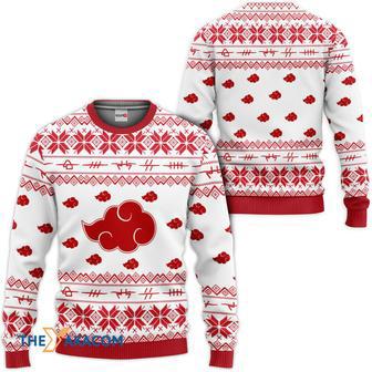 Akatsuki Custom Gift For Fan Anime Christmas Ugly Sweater | Favorety AU