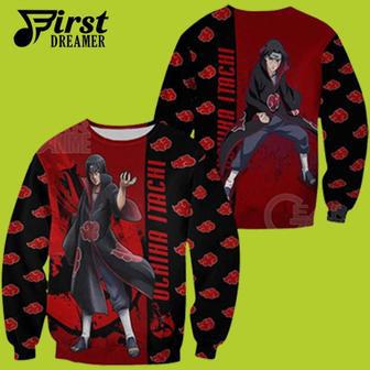 Akatsuki Itachi Akatsuki Ugly Christmas Sweater Naruto Anime Akatsuki Christmas Sweater | Favorety AU