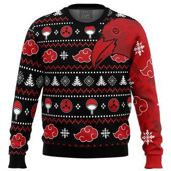 Akatsuki Itachi Symbolic Crows Naruto Christmas Sweater | Favorety UK