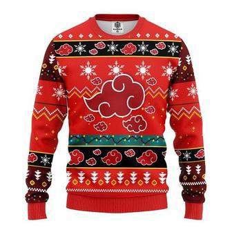 Akatsuki Naruto Anime Christmas Sweater | Favorety