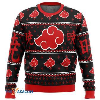 Akatsuki Naruto Custom Gift For Fan Anime Christmas Ugly Sweater | Favorety DE