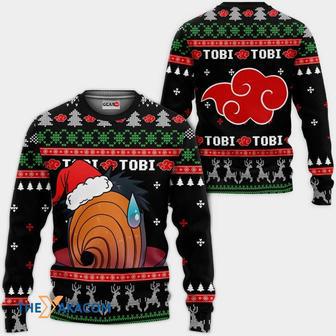 Akatsuki Tobi Gift For Fan Anime Christmas Ugly Sweater | Favorety AU