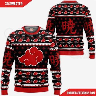 Akatsuki Ugly Christmas Sweater Naruto Anime Custom Xmas Gift | Favorety DE