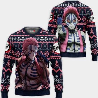 Akaza Anime Kimetsu Christmas Sweater | Favorety CA