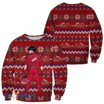 Akira Kaneda Akira Anime Jewel Neckline Custom Gift For Fan Anime Christmas Ugly Sweater | Favorety DE