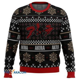 Akira Kanji Name Custom Gift For Fan Anime Christmas Ugly Sweater | Favorety CA