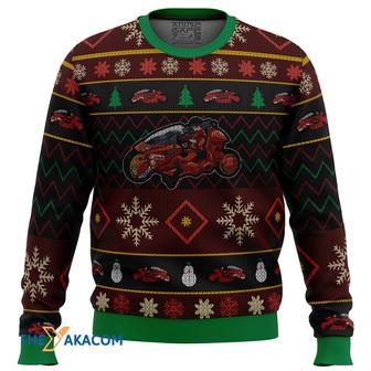 Akira Shotaro Kaneda Bike Gift For Fan Anime Christmas Ugly Sweater | Favorety AU