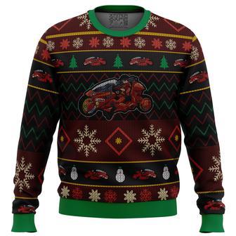 Akira Shotaro Kaneda Bike Ugly Christmas Sweater | Favorety