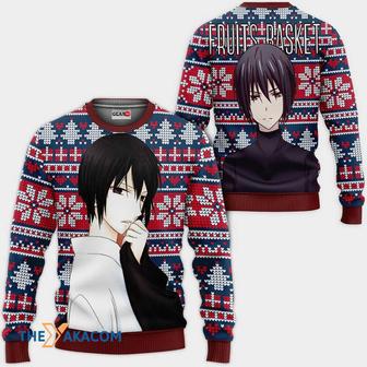 Akito Sohma Anime Fruits Basket Custom Gift For Fan Anime Christmas Ugly Sweater | Favorety CA