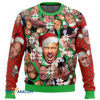 Alex Jones Gift For Fan Anime Christmas Ugly Sweater | Favorety UK