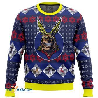 All Might My Hero Academia Gift For Fan Anime Christmas Ugly Sweater | Favorety AU