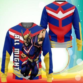 All Might Sweatshirt Anime My Hero Academia Sweater | Favorety UK