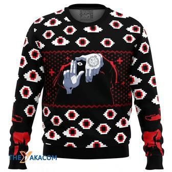 Alucard Eyes Hellsing Custom Gift For Fan Anime Christmas Ugly Sweater | Favorety AU