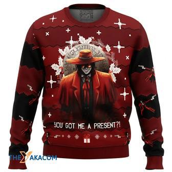 Alucard Hellsing Custom Gift For Fan Anime Christmas Ugly Sweater | Favorety UK