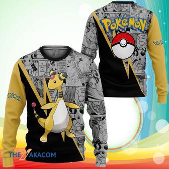 Ampharos Pokemon Manga Anime Ugly Sweater | Favorety DE