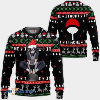 Anbu Itachi Naruto Anime Black Custom Gift For Fan Anime Christmas Ugly Sweater | Favorety DE