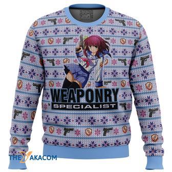 Angel Beats Nakamura Yuri Gift For Fan Anime Christmas Ugly Sweater | Favorety