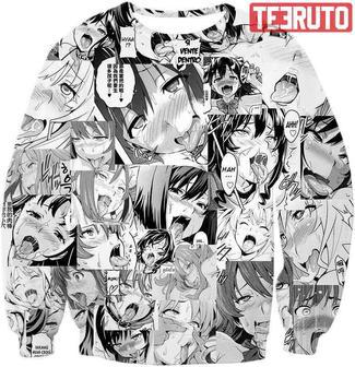 Anime Ahegao Hentai Face Sweatshirt | Favorety UK