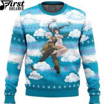 Anime Sweater DanMachi Ugly Christmas Sweater | Favorety AU