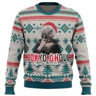 Anime Tokyo Ghoul Ugly Xmas Wool Knitted Sweater | Favorety UK