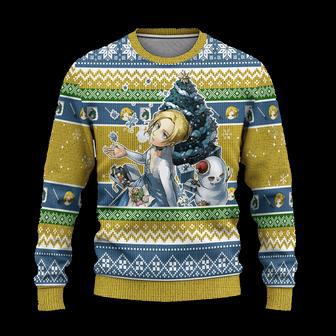 Annie Leonhart Attack on Titan Anime Ugly Christmas Sweater Xmas Gift | Favorety DE